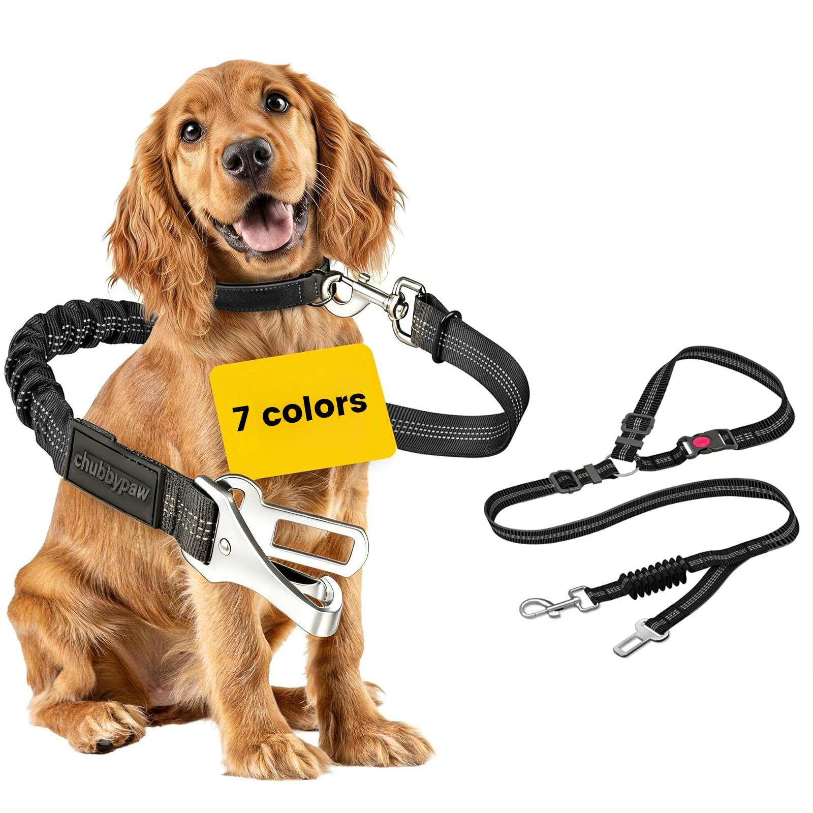 2-in-1 Dog Leash & Car Seat Belt Safty Tether