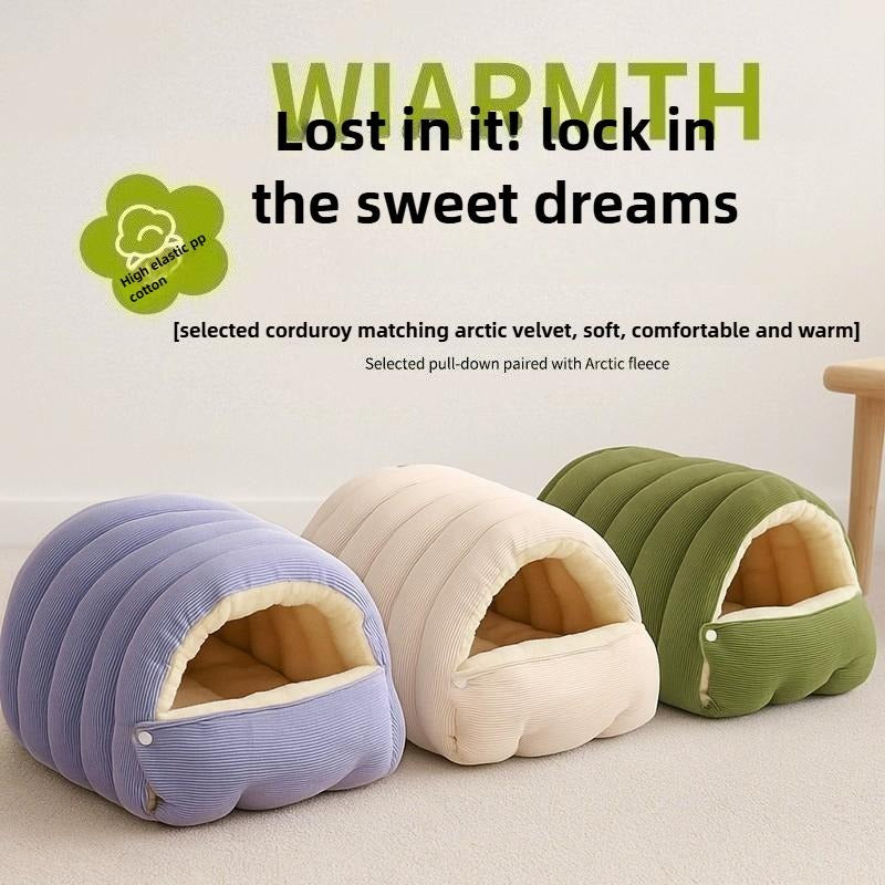 New Sleeping Bag Cave Pet Bed