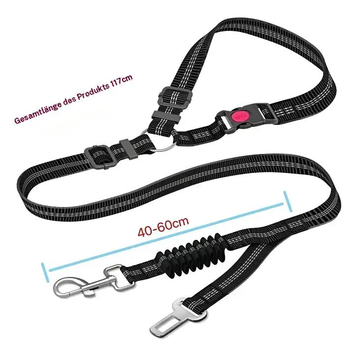 2-in-1 Dog Leash & Car Seat Belt Safty Tether