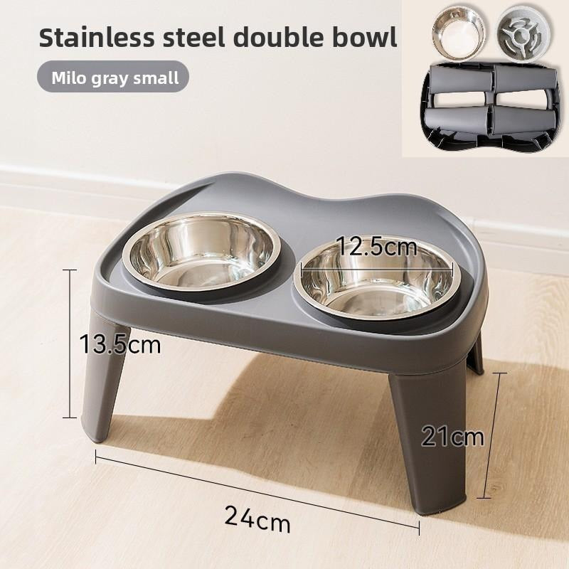 Adjustable Dog Bowls Slow Feeder 2 in 1