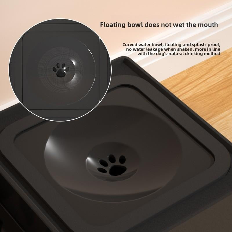 Adjustable Dog Bowls Slow Feeder 2 in 1