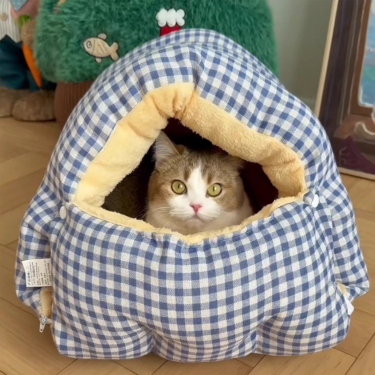 Pet Tunnel Bed | Ultimate Cozy Hideout for Small Pets