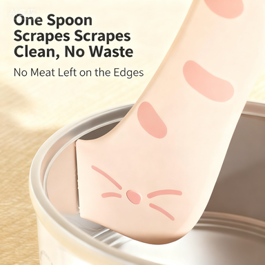 2 in 1  Pet Food Can Sealer & Scraper Set